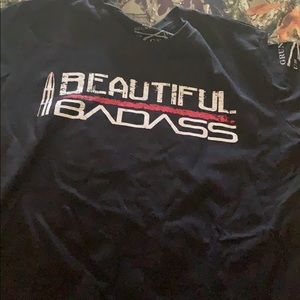 Beautiful bad ass T-shirt